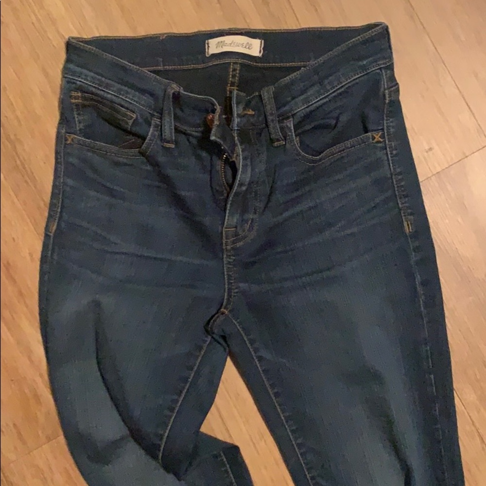 Madewell road tripper skinny jeans